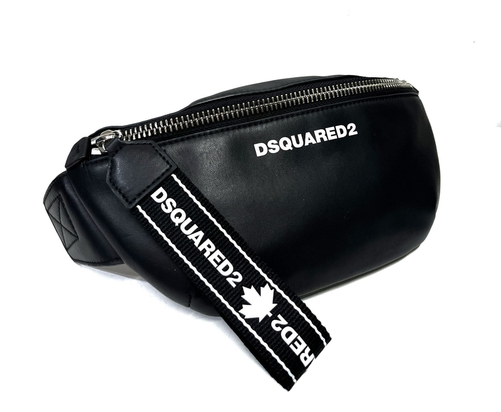 DSQUARED2｜ディースクエアード レザーウエストバッグ ボディバッグ 鞄