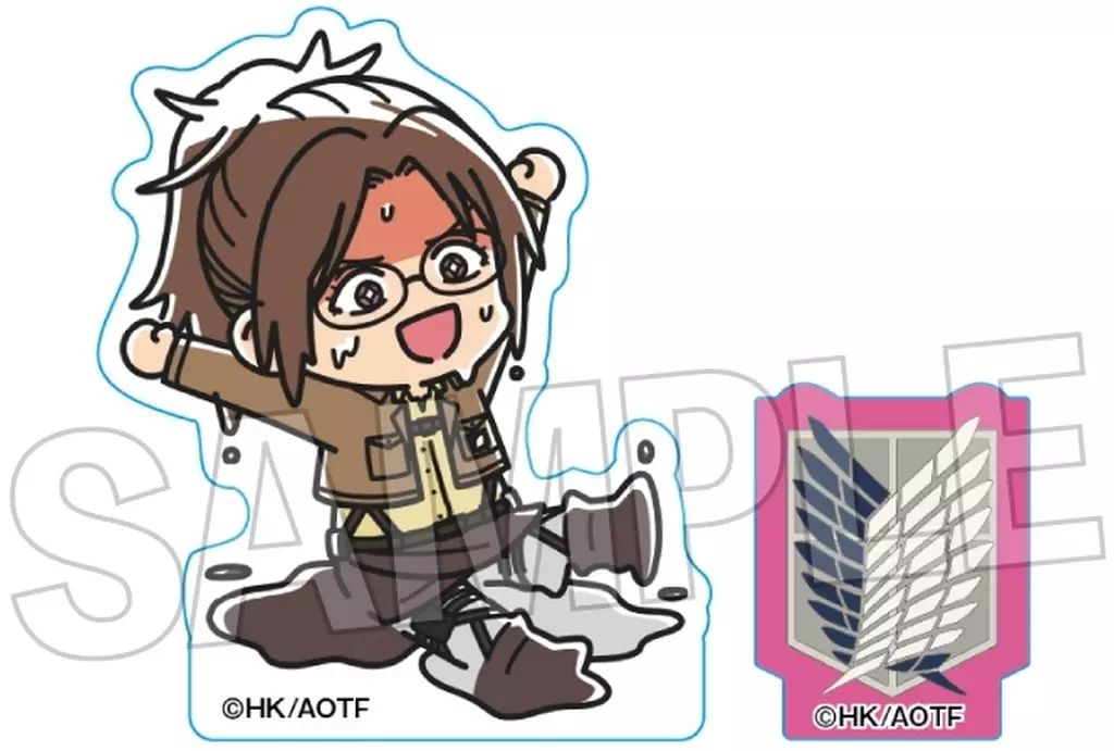 進撃の巨人　ハンジ・ゾエ　アクリルブロック 進撃の巨人Re:lightingアクリルブロック 【ハンジ】 – IG Port ONLINE