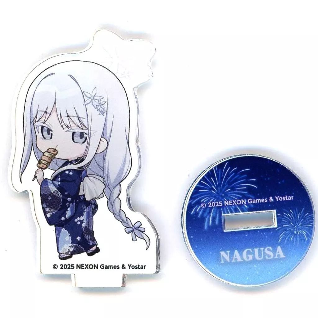 即購入可⭐︎ザック⭐︎アクリルパネル 中古】アクリルスタンド・アクリルパネル 御稜ナグサ 「ブルー