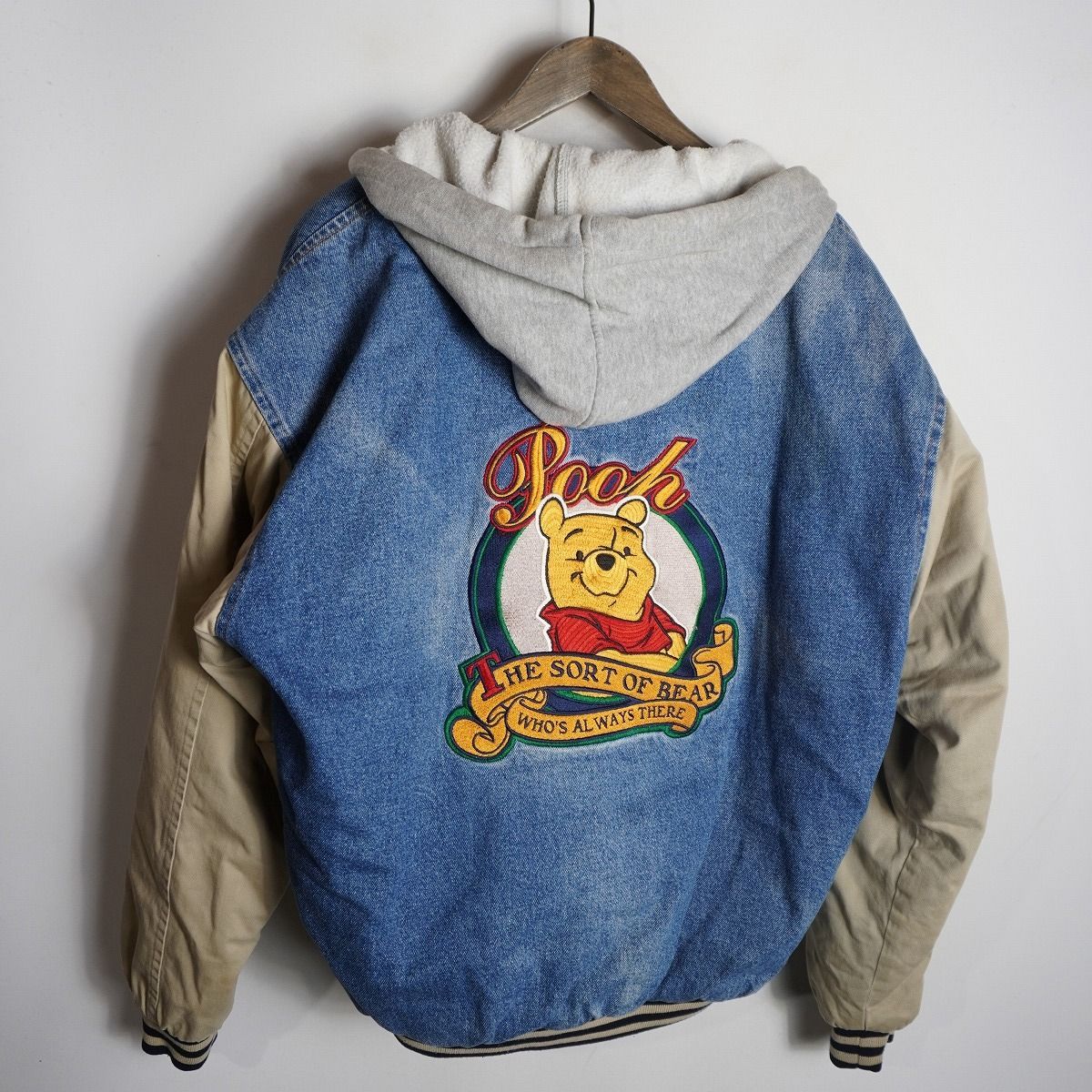 90s Disney Winnie the Pooh ディズニー プーさん 刺しゅう デニム