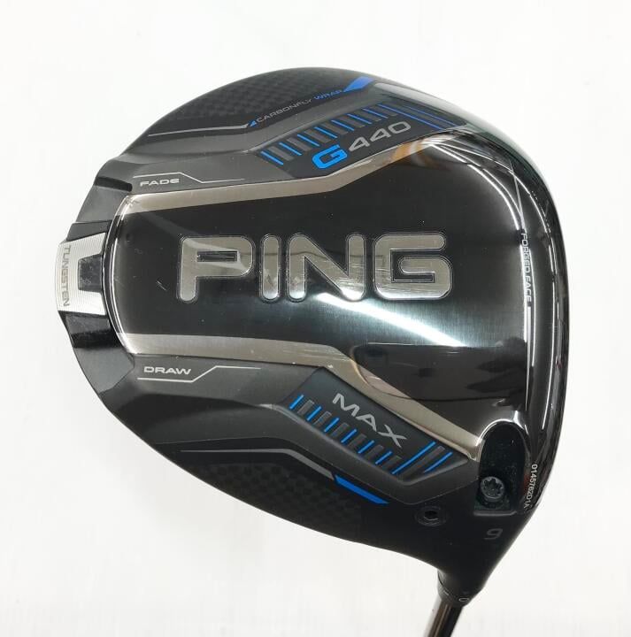 ピン G440 MAX 9度 Dimana WS 50 Sフレックス ドライバー 中古【最短