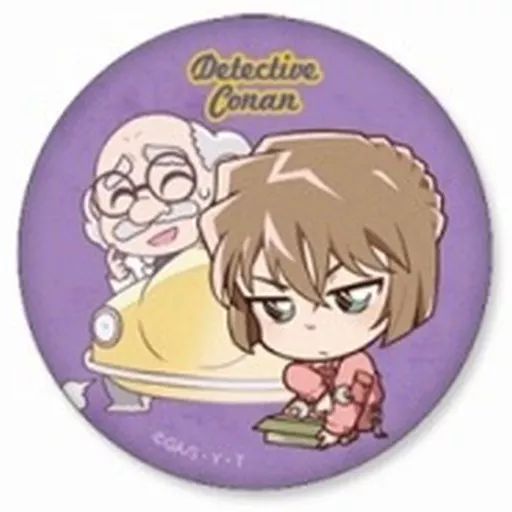 中古】バッジ・ピンズ 灰原＆阿笠博士 「名探偵コナン キャラバッジ