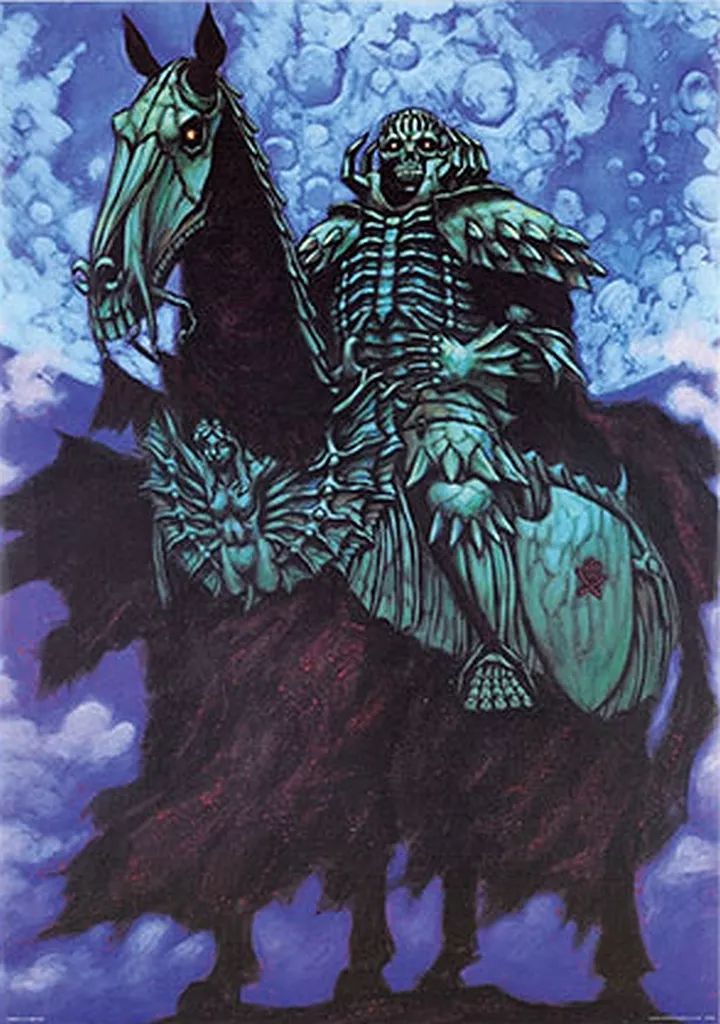 中古】クリアポスター B2クリアポスター 髑髏の騎士 「一番くじ