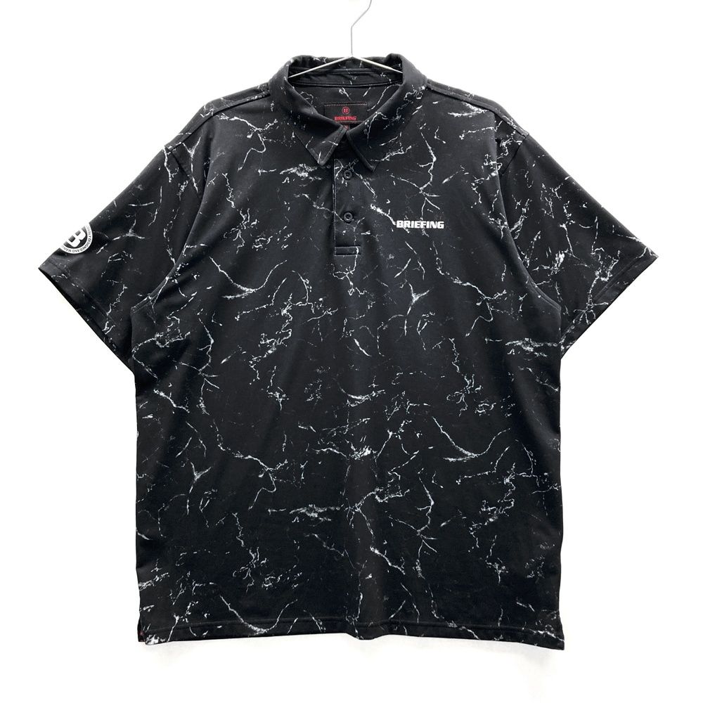サイズ：M BRIEFING GOLF ブリーフィング 2023年モデル 半袖ポロシャツ