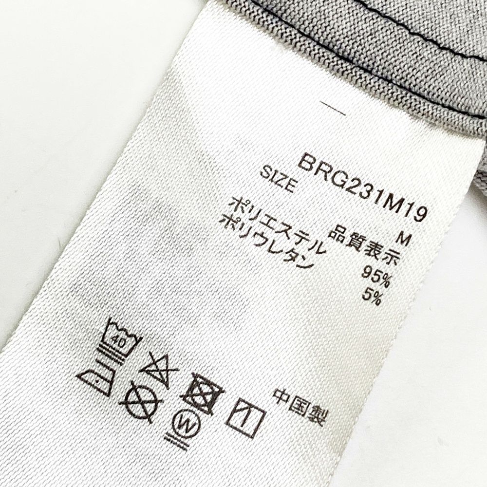 サイズ：M BRIEFING GOLF ブリーフィング 2023年モデル 半袖ポロシャツ