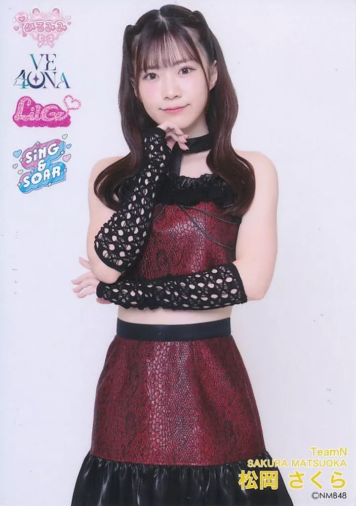 中古】生写真(AKB48・SKE48) NMB48/松岡さくら/膝上/NMB48 難波祭 2025