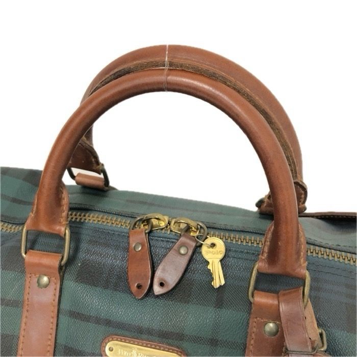 POLO RALPH LAUREN ポロ・ラルフローレン 2WAYボストンバッグ チェック