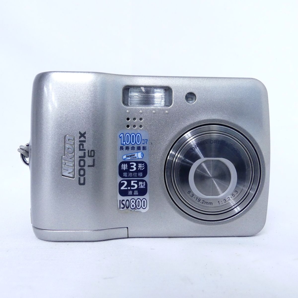 Nikon ニコン COOLPIX L6 単3電池使用 デジタルカメラ コンパクト