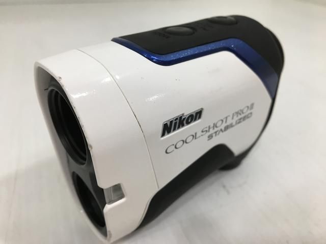 返品OK 【中古ゴルフ用品】ニコン レーザー距離計 COOLSHOT PROⅡ