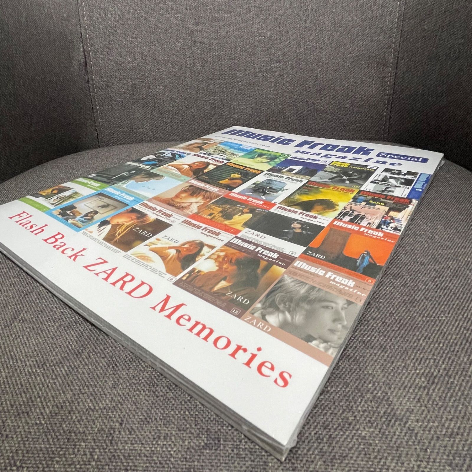 Flash Back ZARD Memories 全3冊セット NPA】未開封品 Music Freak ミュージックフリーク Flash Back ZARD