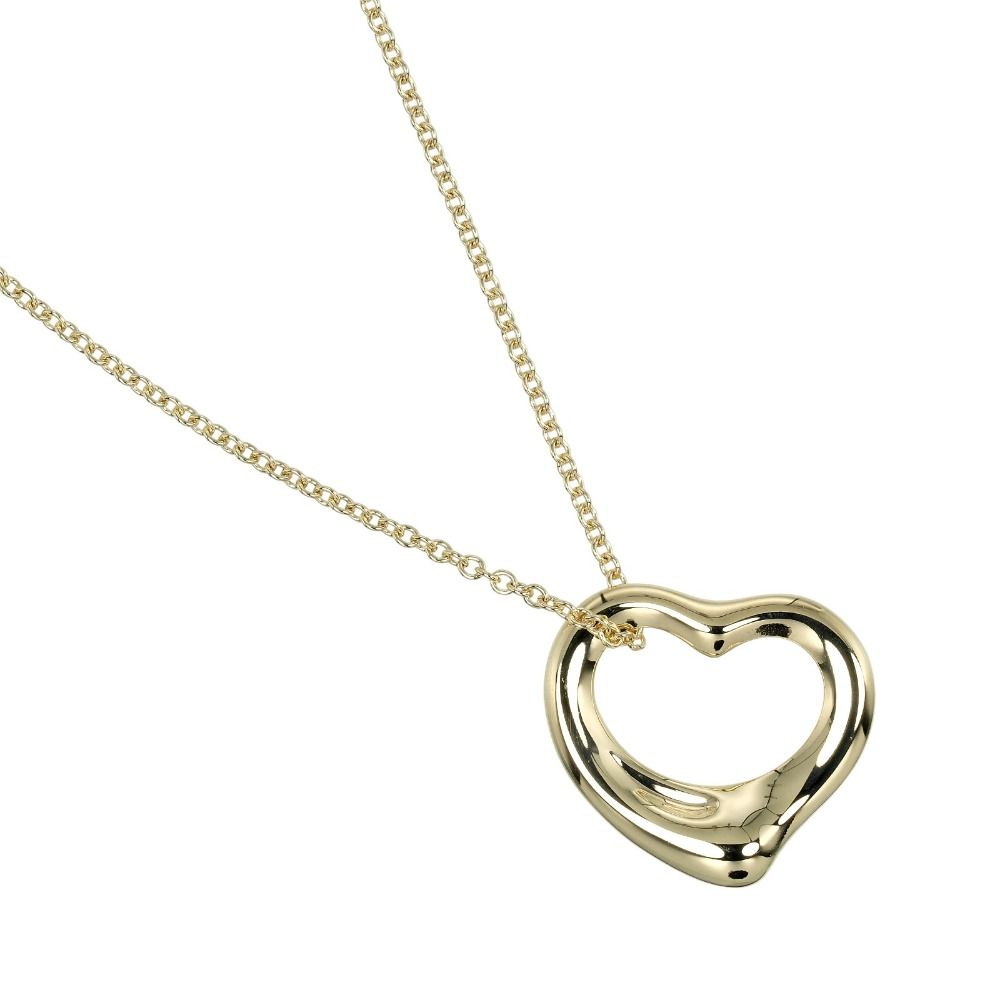 TIFFANY&Co.】ティファニー オープンハート K18イエローゴールド