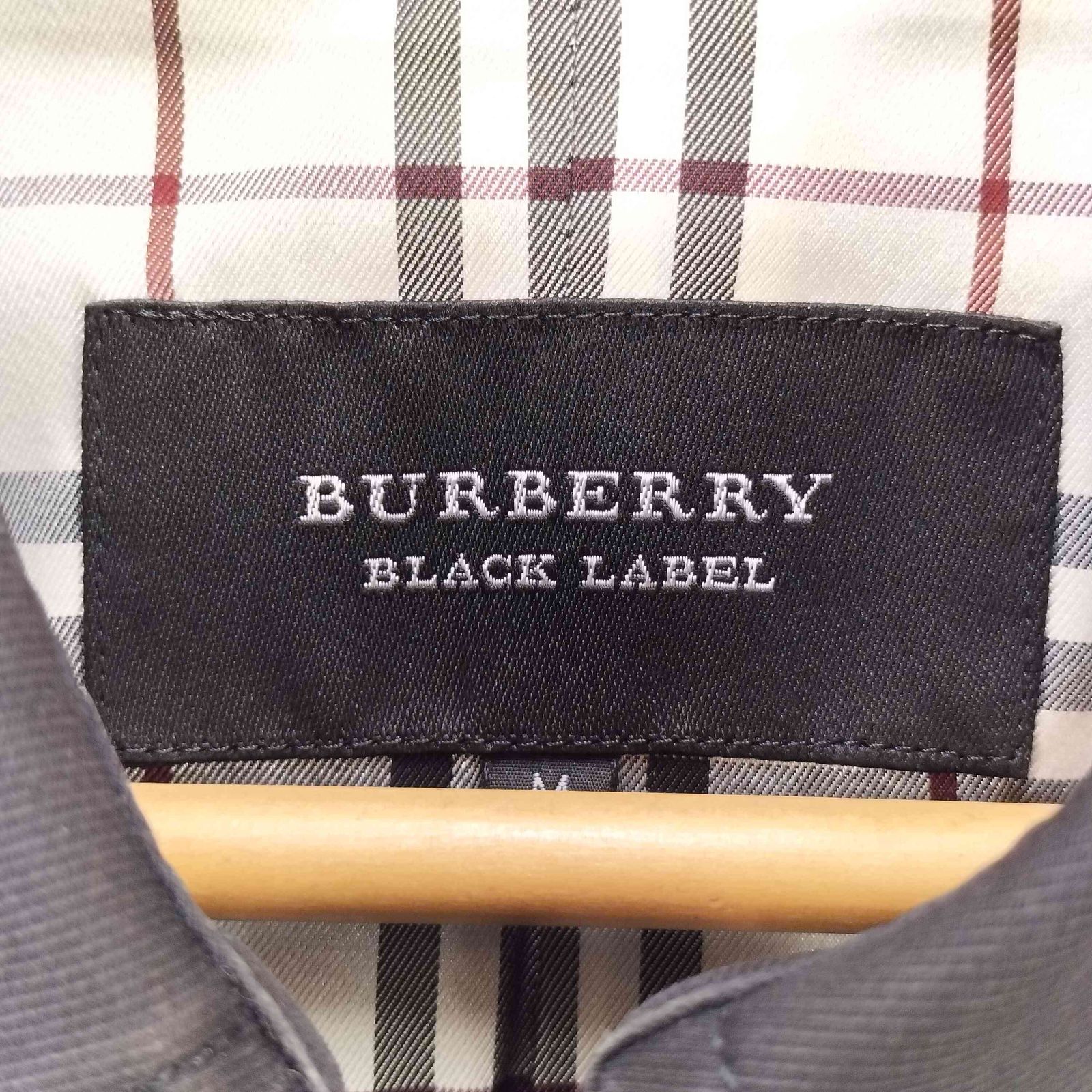 バーバリーブラックレーベル BURBERRY BLACK LABEL 裏地チェック柄