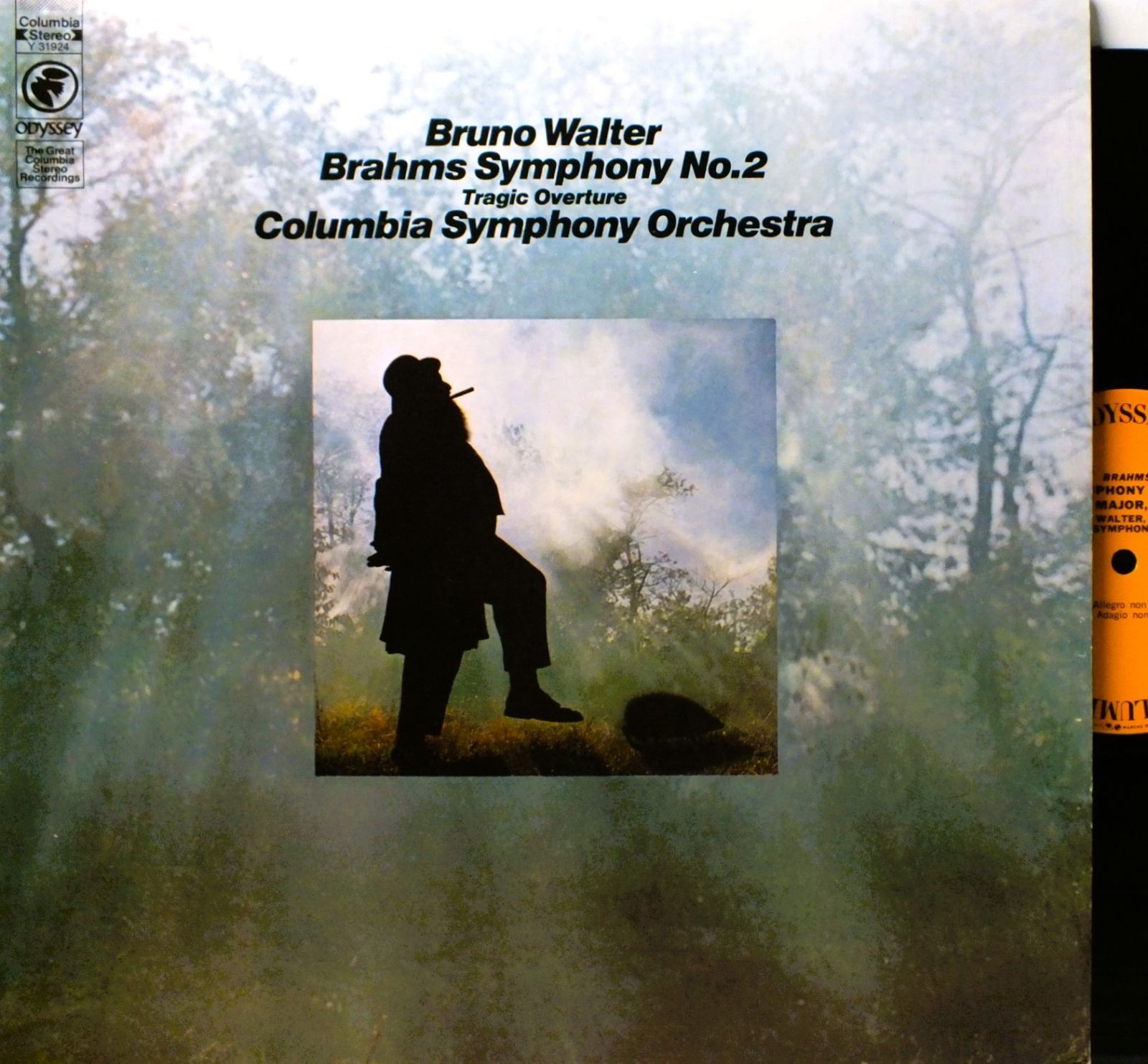 LP Y31924 輸入盤 ブルーノ・ワルター BRUNO WALTER ブラームス 交響曲