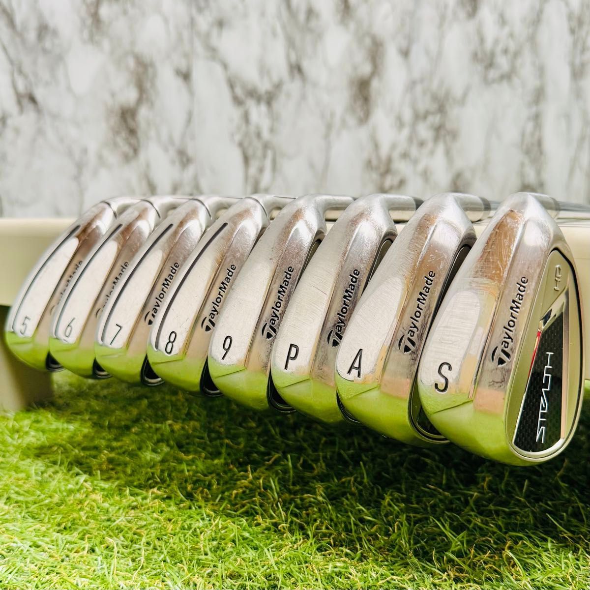 良品】豪華8本 テーラーメイド ステルスHD メンズアイアンセット S