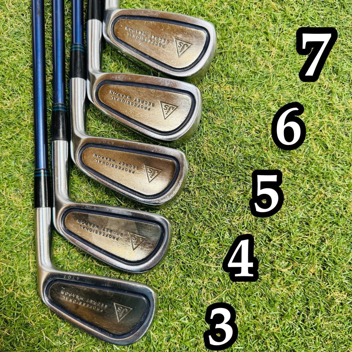 限定】ブリヂストン J's チタンマッスル メンズアイアンセット 10本 R