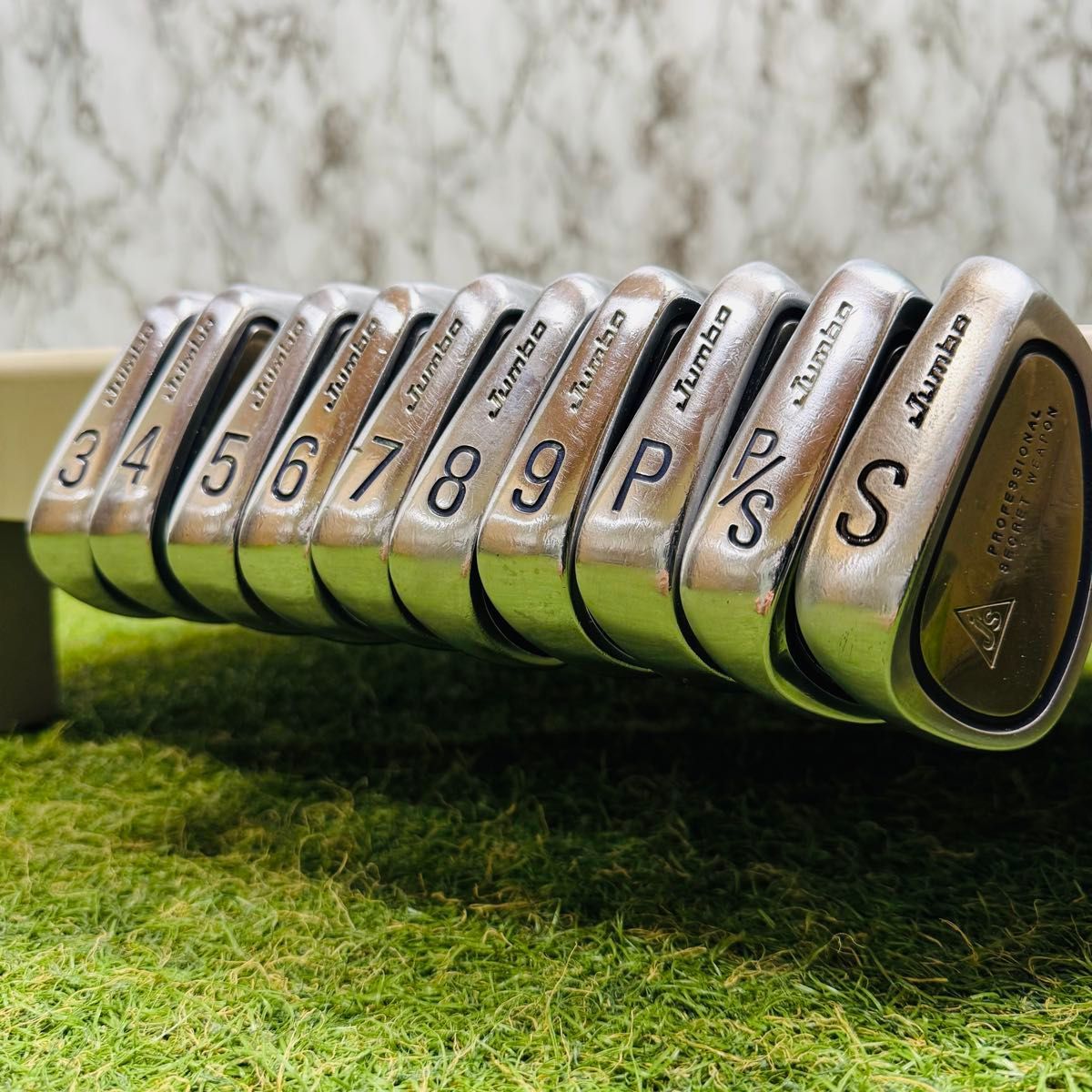 限定】ブリヂストン J's チタンマッスル メンズアイアンセット 10本 R