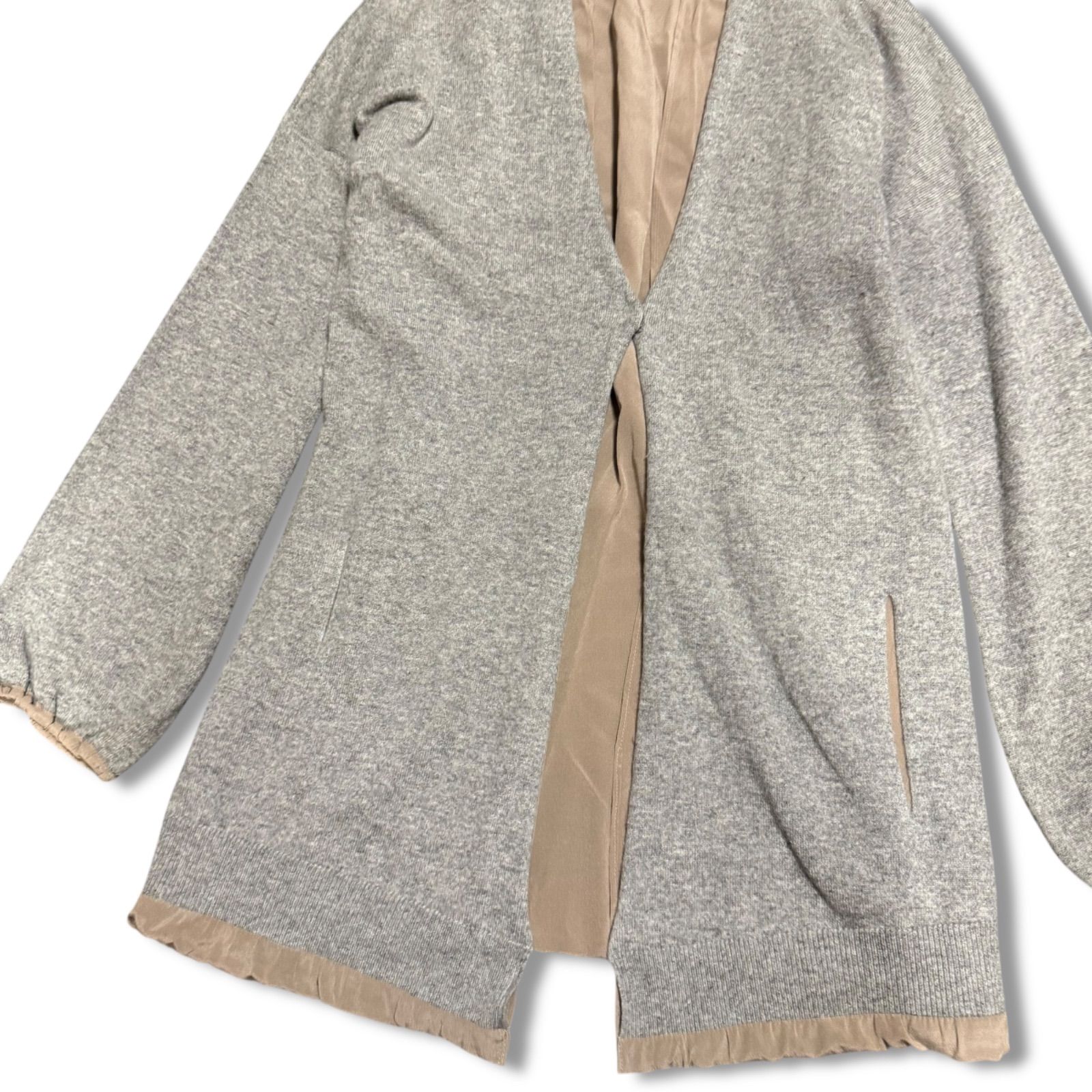 美品】BRUNELLO CUCINELLI ブルネロクチネリ カシミヤ100 シルク