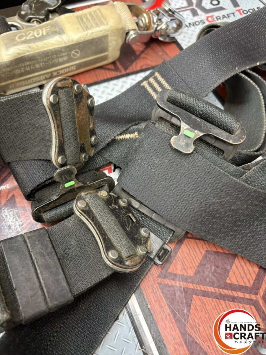 □【中古】タニザワ フルハーネス＋ランヤード 使用可能質量 110kg