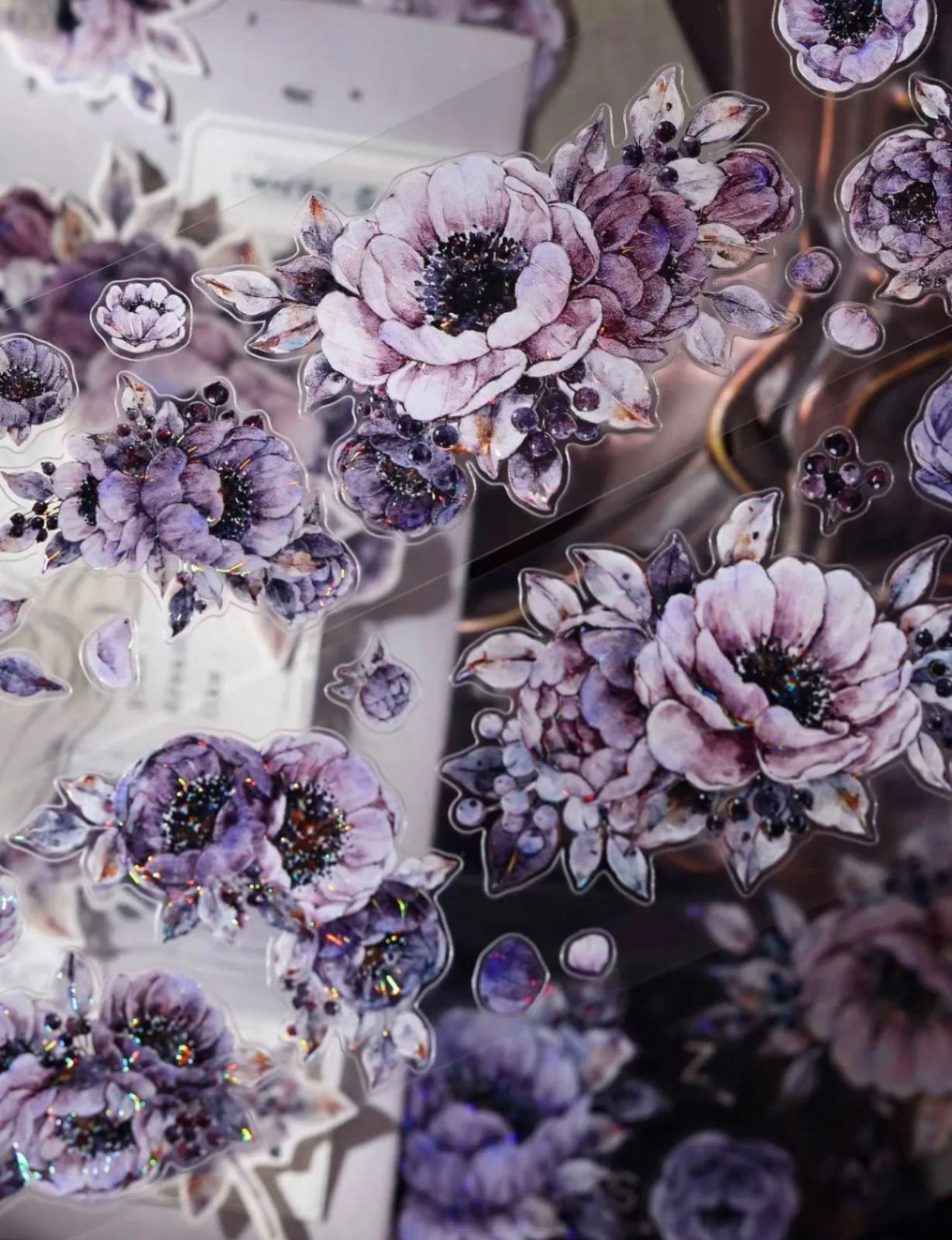 贝壳光 晚风 ダイカット加工 5.5cm×6m 100cm/loop 海外マスキング