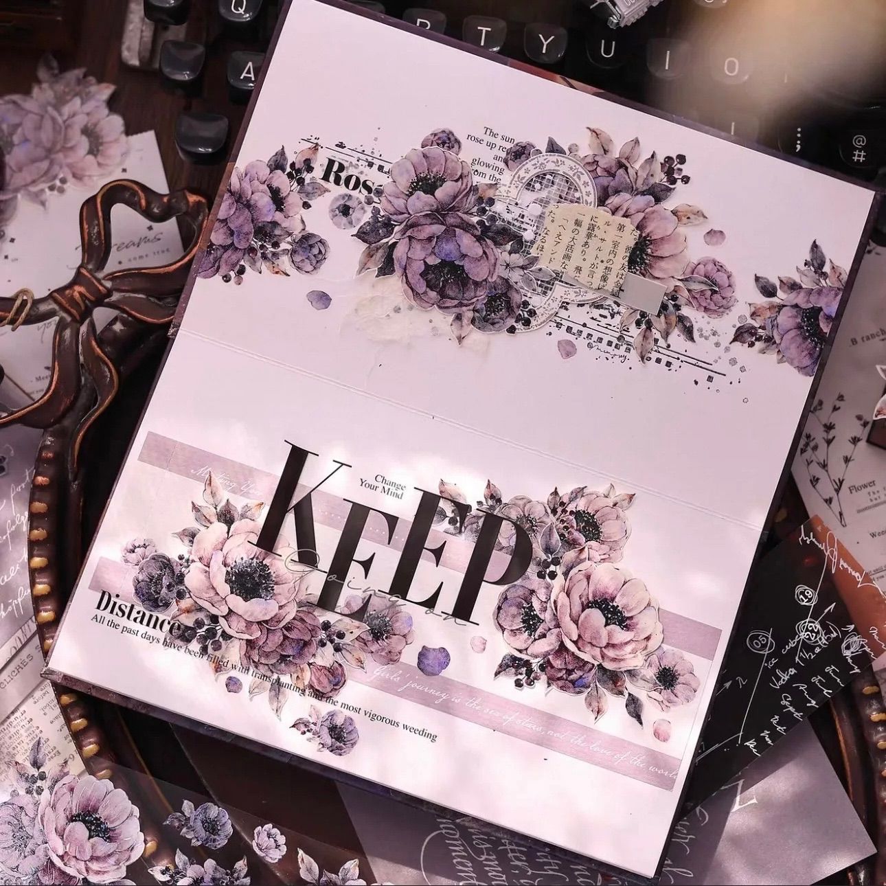 贝壳光 晚风 ダイカット加工 5.5cm×6m 100cm/loop 海外マスキング