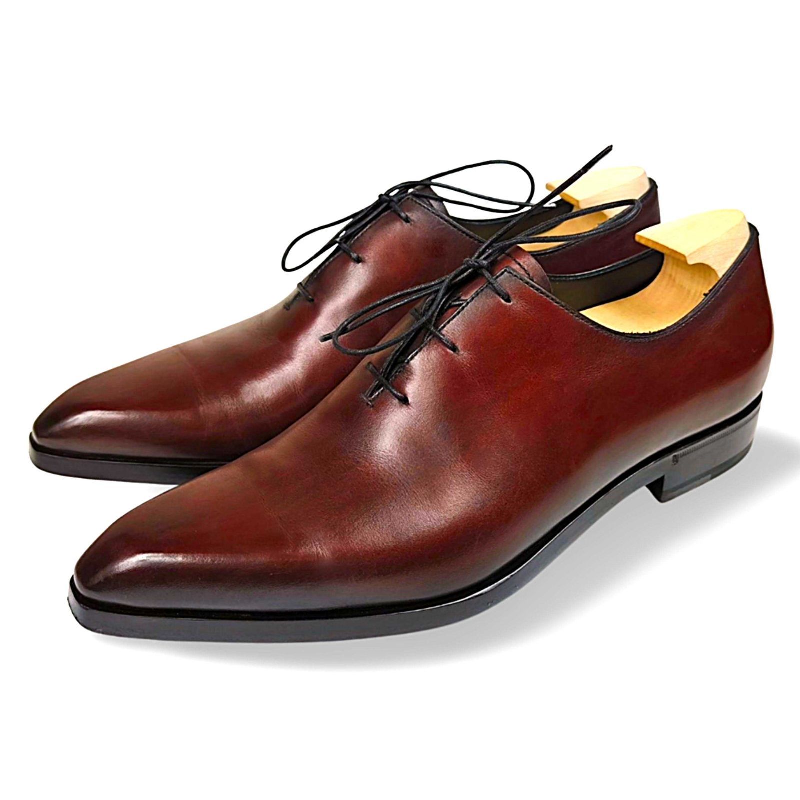 (美品)ベルルッティ　アレッサンドロ 最新型 定価35.7万 ベルルッティ アレッサンドロガレ レザーシューズ