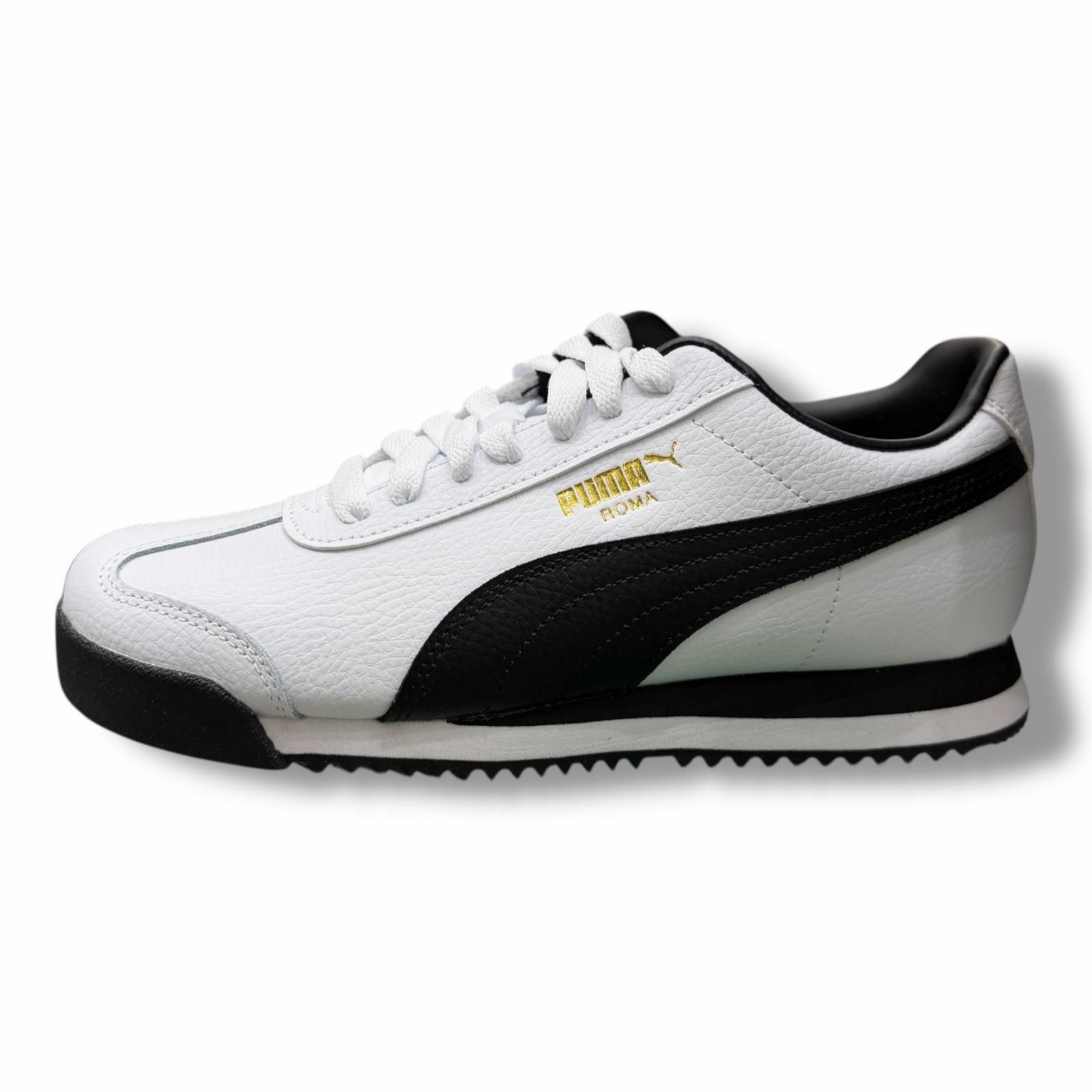 参考上代13200円 未使用 PUMA ROMA 24 STANDARD ローマ 24 スタンダード スニーカー プーマ 396868-01 ...