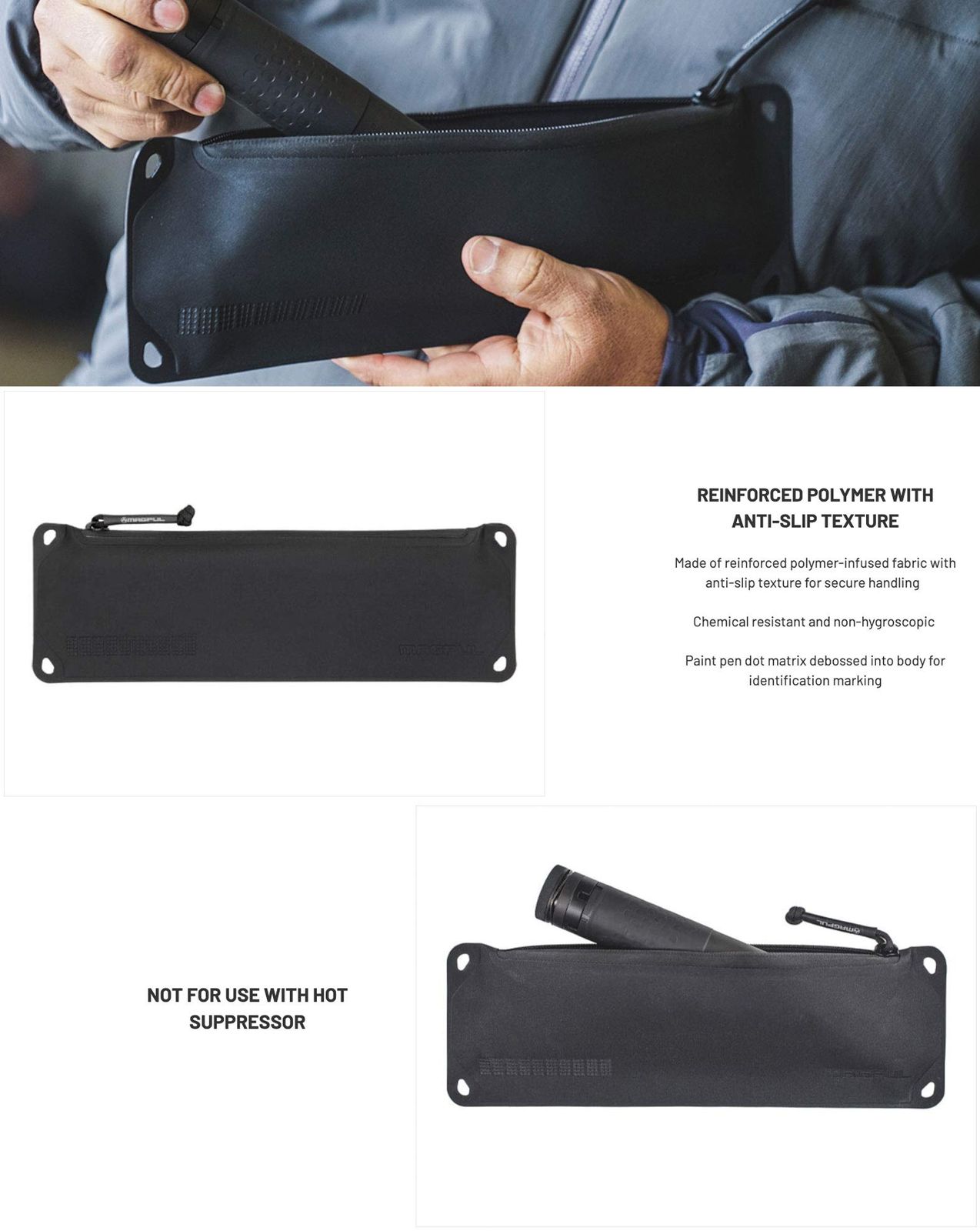 MAGPUL(マグプル) 実物ポーチ DAKA Suppressor Storage Pouch