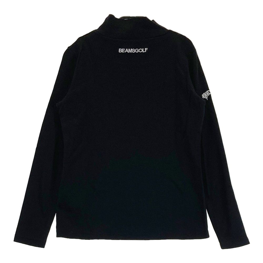サイズ：L BEAMS GOLF ビームスゴルフ モックネック長袖Tシャツ