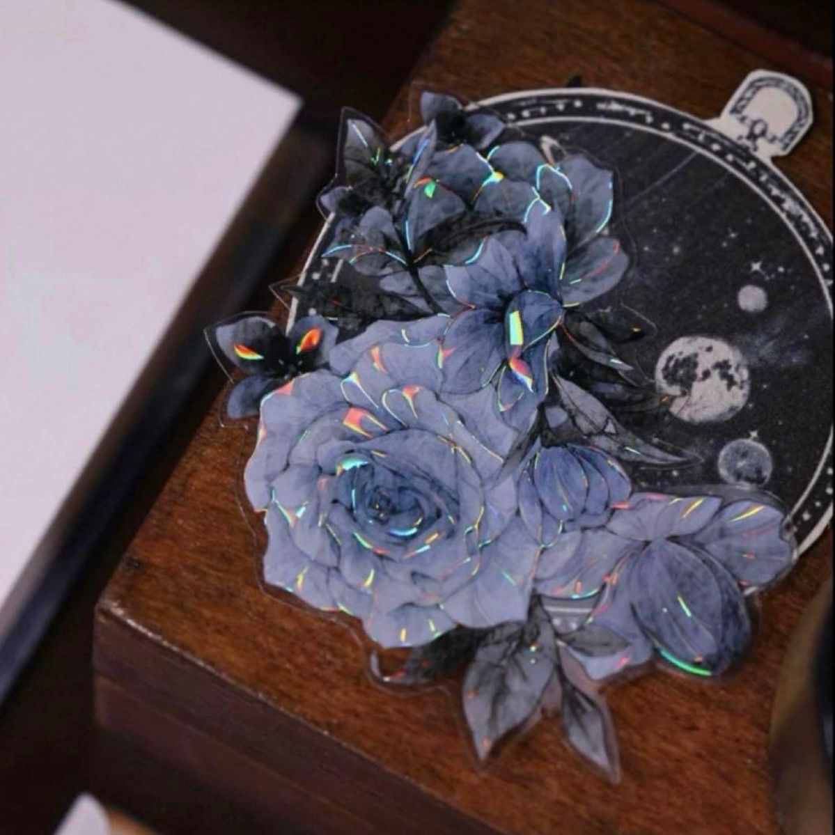 贝壳光 6cm×6m 120cm/loop 岚烟 海外マスキングテープ 海外マステ