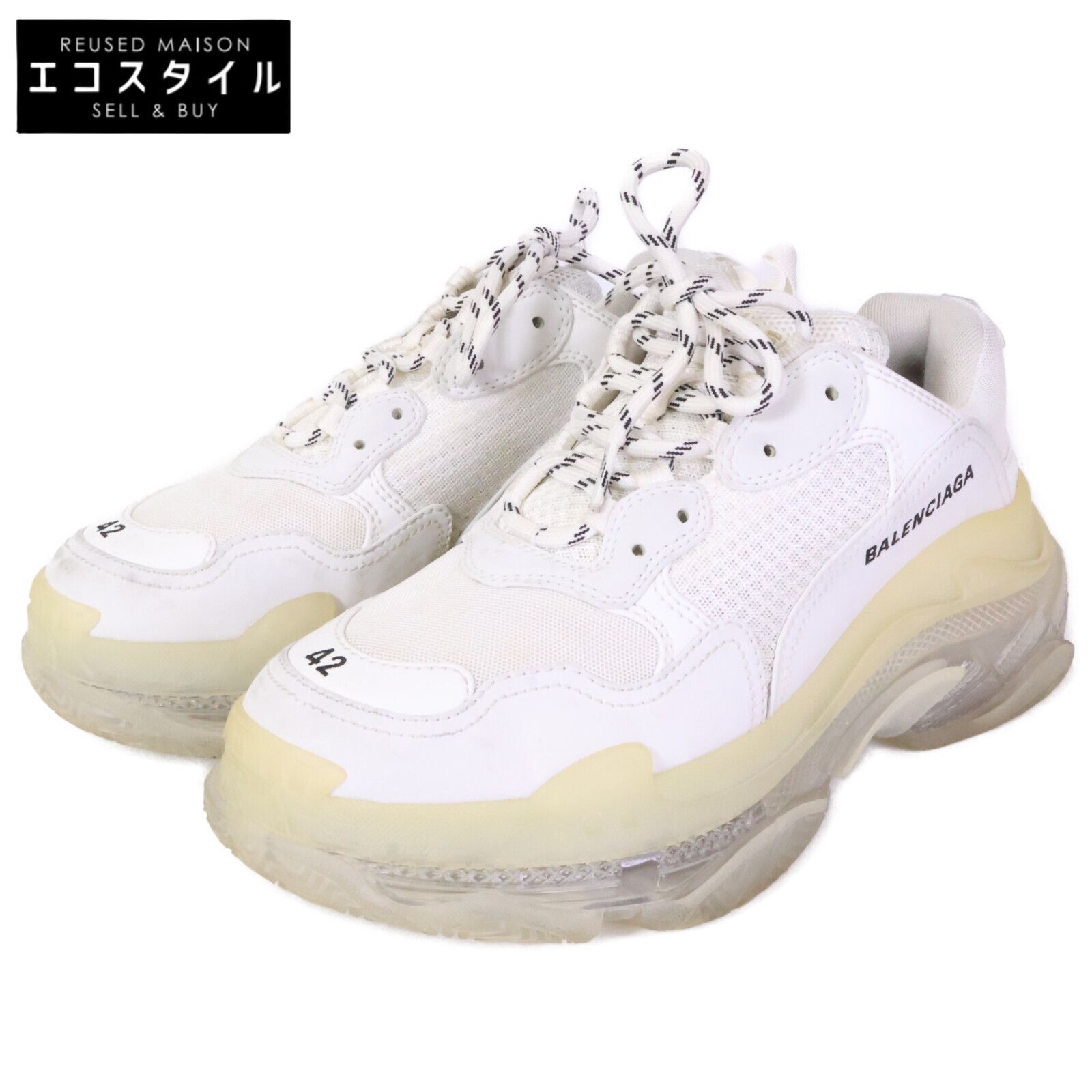 BALENCIAGA バレンシアガ 541624 TRIPLE S トリプルS クリアソール