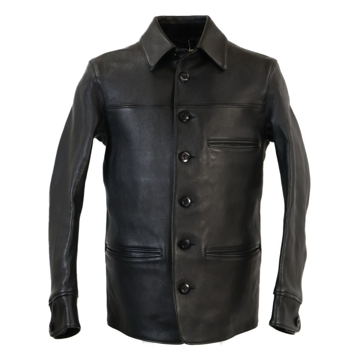 美品）アディクトクローズACV-LJK03S ブラックシープスキン ジャケット