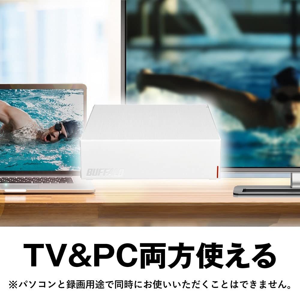 バッファロー USB3.2外付けHDD 1TB ホワイト HD-LE1U3-WB BUFFALO HD