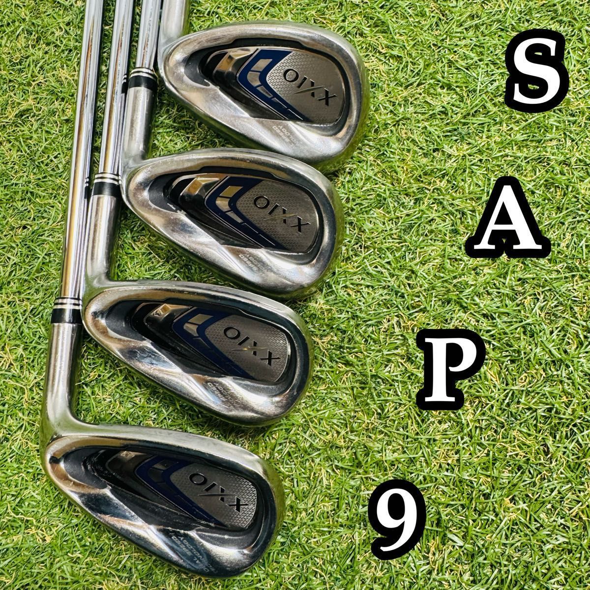 良品】豪華8本 9代目ゼクシオ XXIO9 メンズアイアンセット スチール S