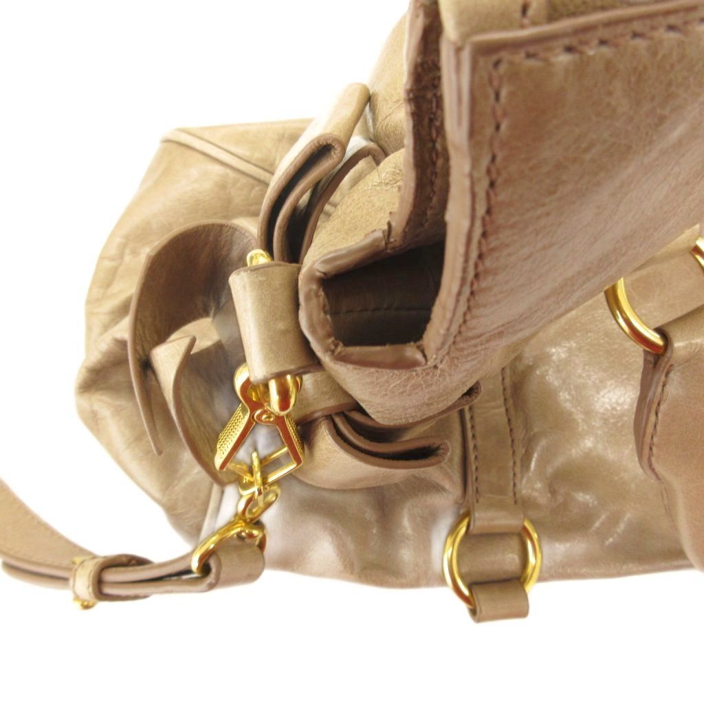 ミュウミュウ miumiu ヴィッテロ ラックス VITELLO LUX ハンドバッグ