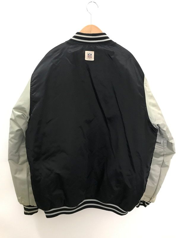 中古品】Reebok リーボック × NFL RAIDERS レイダース REVERSIBLE