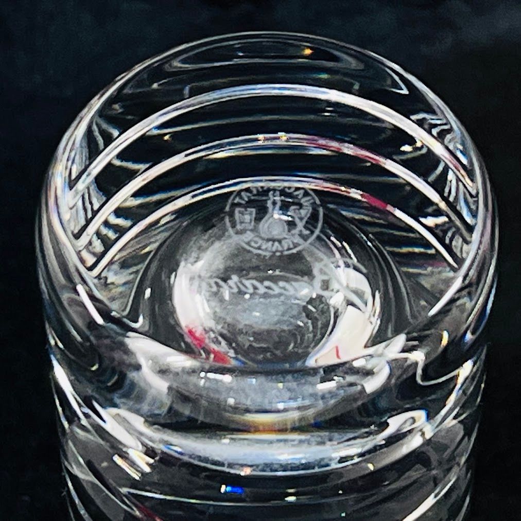 中古】バカラ 花瓶 ○ オルグ スパイラル フラワー ベース ヴェース