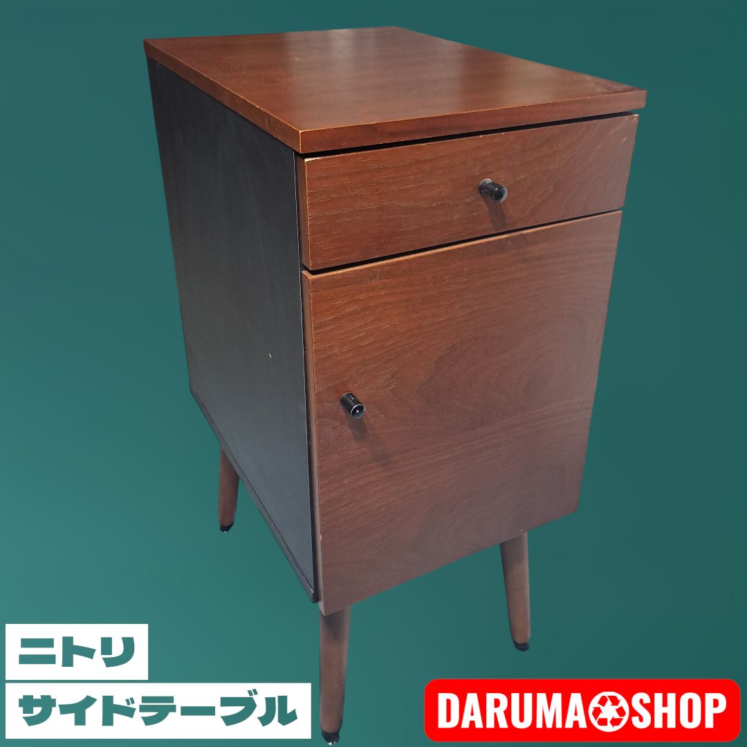 引き取り限定】ニトリ サイドテーブル - メルカリ