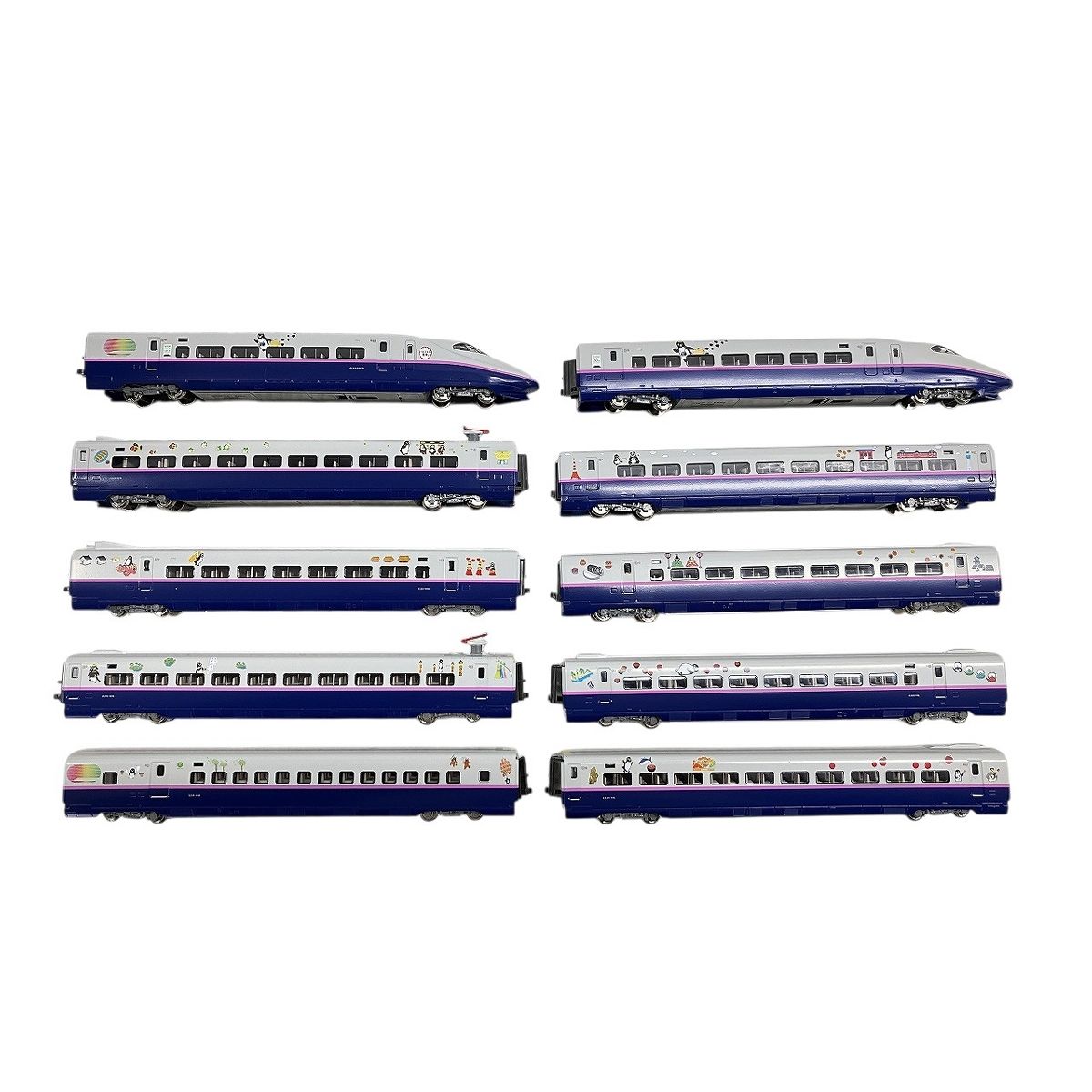 KATO 東北新幹線E2系 ご当地Suicaのペンギンラッピング 10両セット KATO 東北新幹線E2系 ご当地 Suica ペンギンラッピング 新幹線 10両