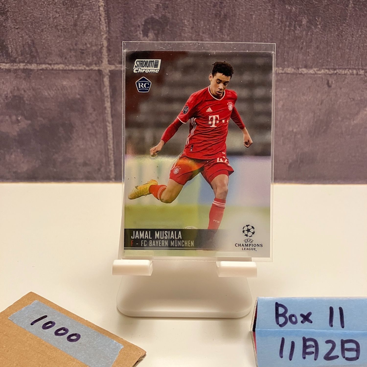 2021 Topps Stadium Club Chrome Jamal Musiala FC Bayern Munchen