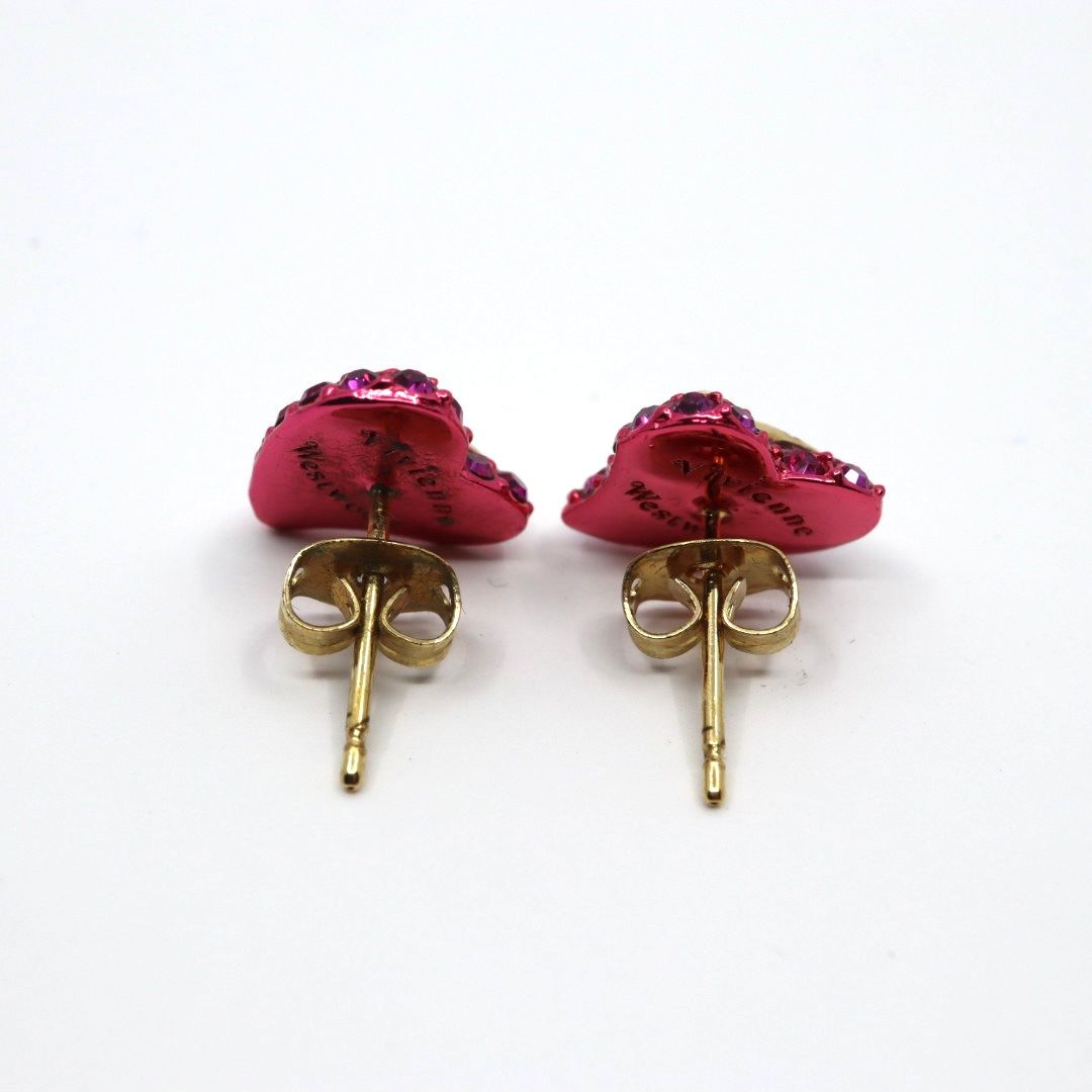 美品 Vivienne Westwood ヴィヴィアンウエストウッド ハート ピアス