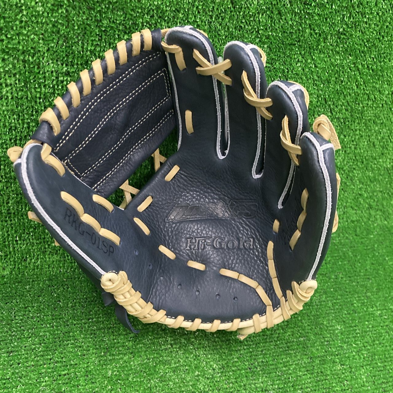 HI-GOLD 軟式グローブ RKG-01SP ネイビー 限定品 ハイゴールド 少年軟式用グラブ ネイビー RKG01SP サイズS-M