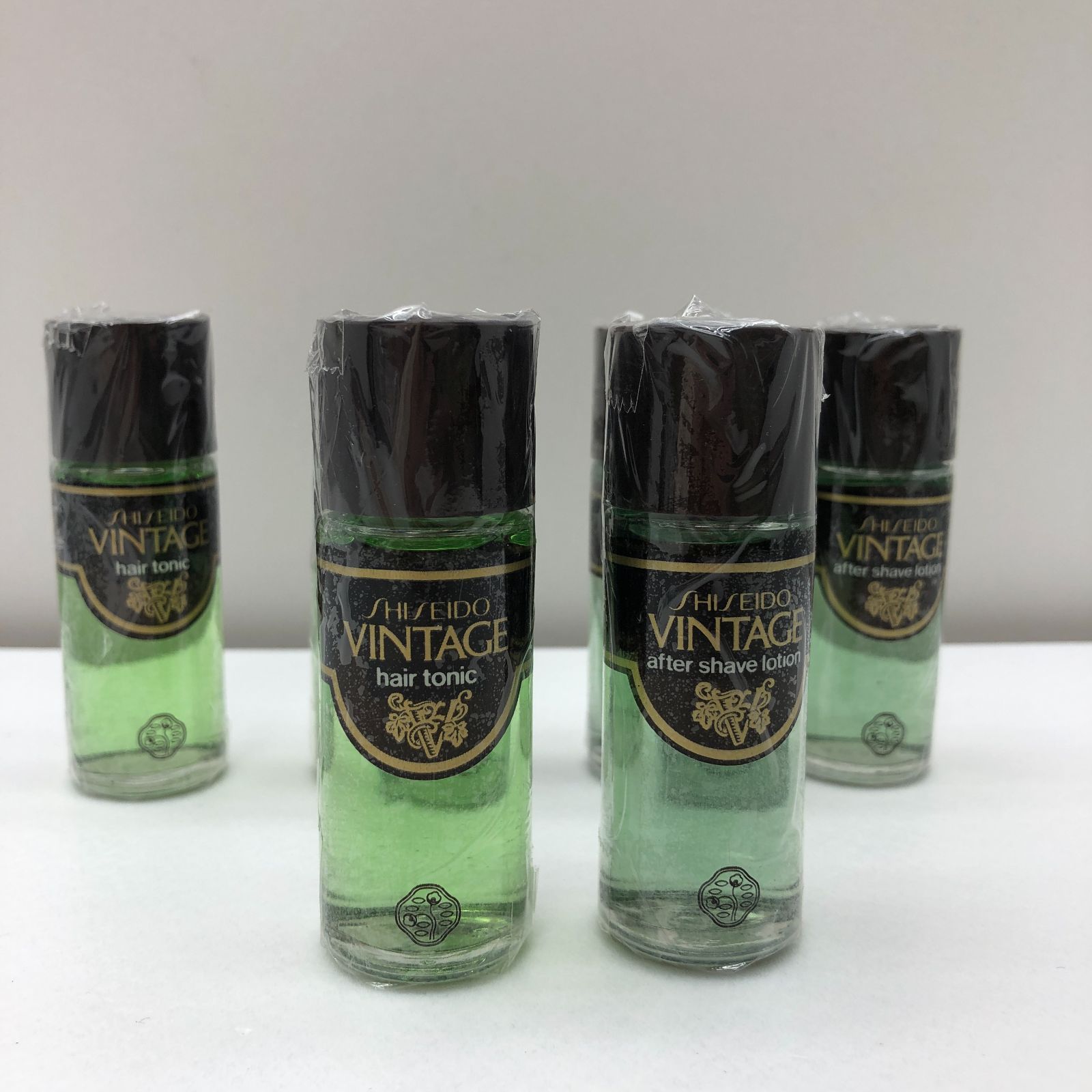 未使用】資生堂ヴィンテージ ヘアトニック3本 アフターシェーブ