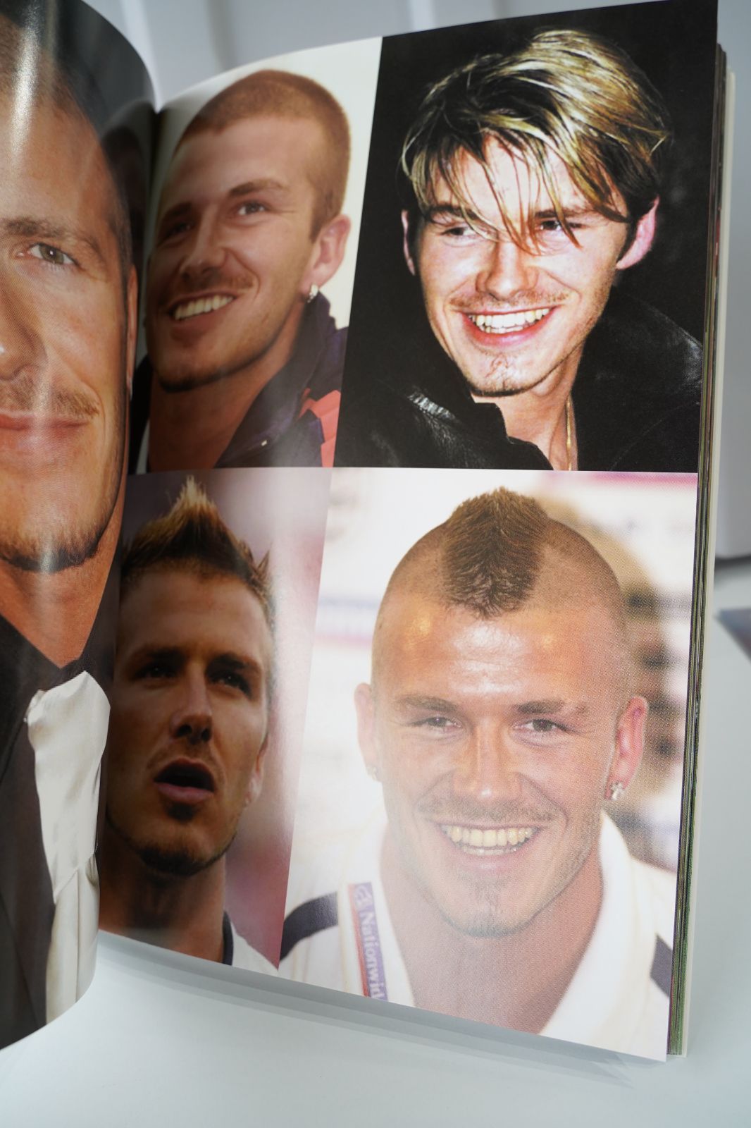 ベッカム 写真集 2002年刊｜4Years of David Beckham British Media