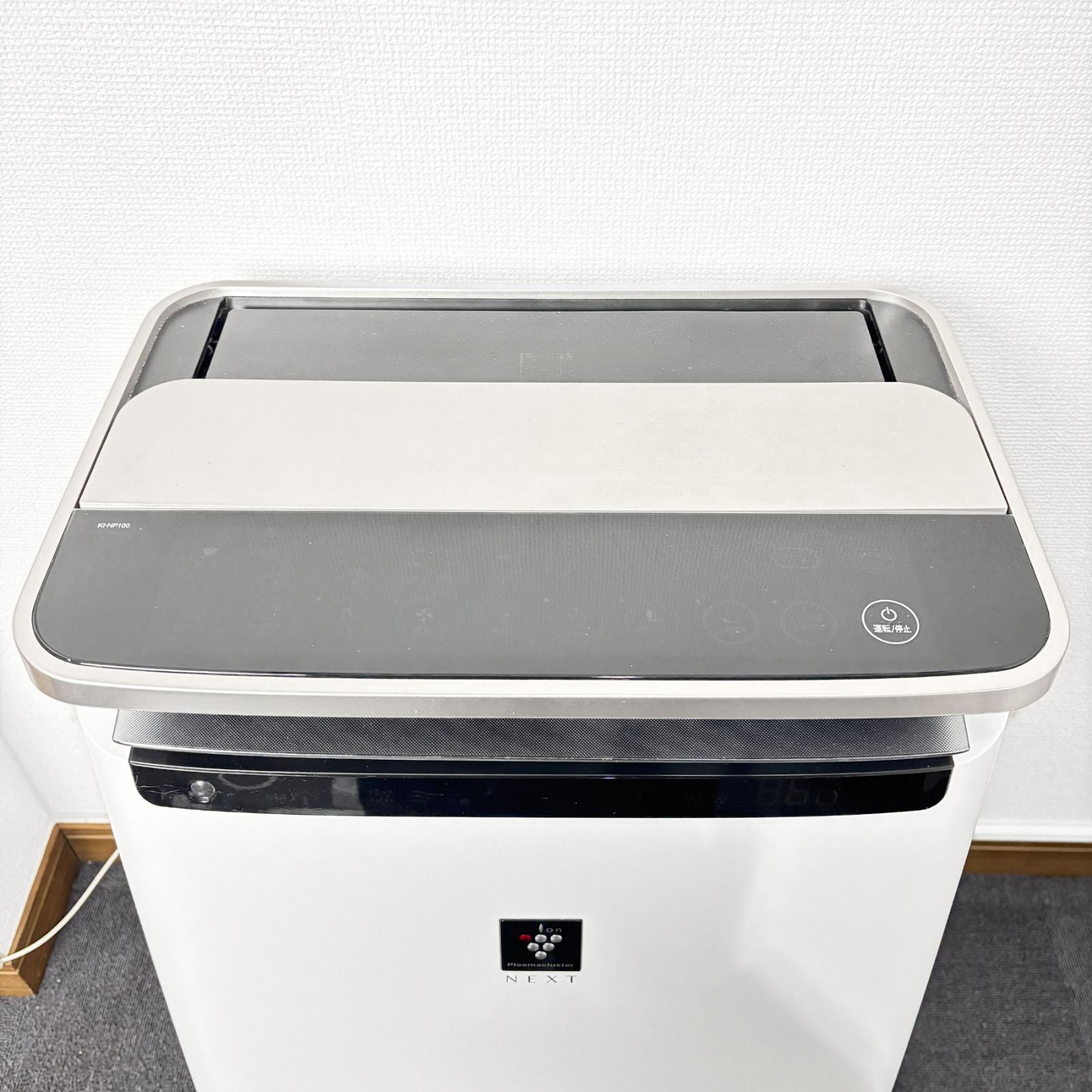 SHARP 加湿空気清浄機 KI-NP100-W プラズマクラスターNEXT 2022年製 OK