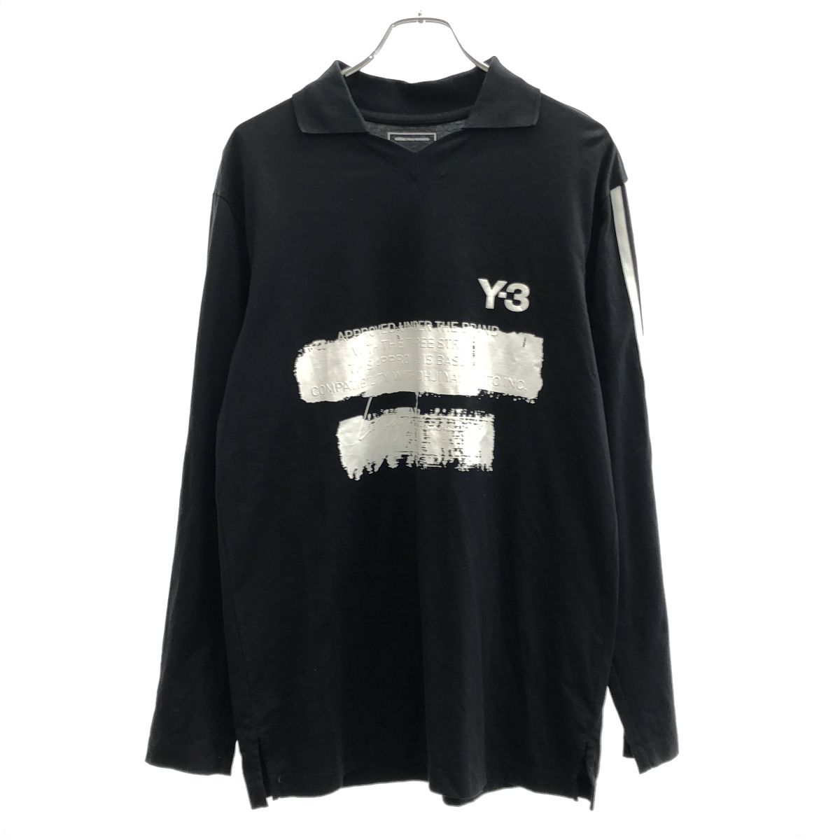 Y-3 ワイスリー GRAPHIC LOGO LONG SLEEVE TEE グラフィックロゴロング 