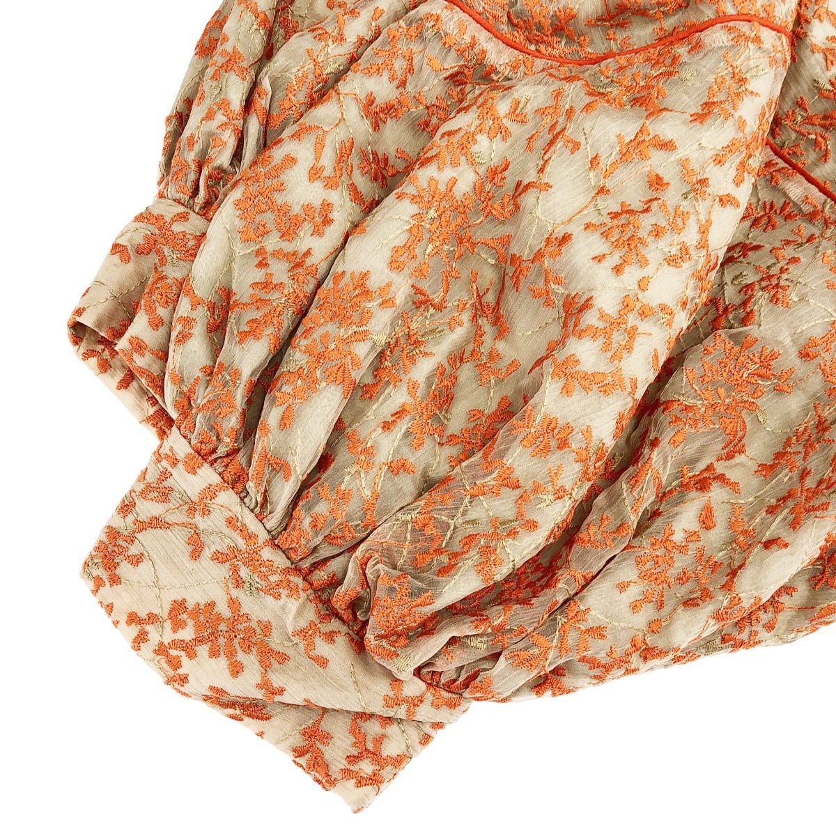 CLANE クラネ FLORET EMBROIDERY ARM ONE PIECE フラワーエンブロイ