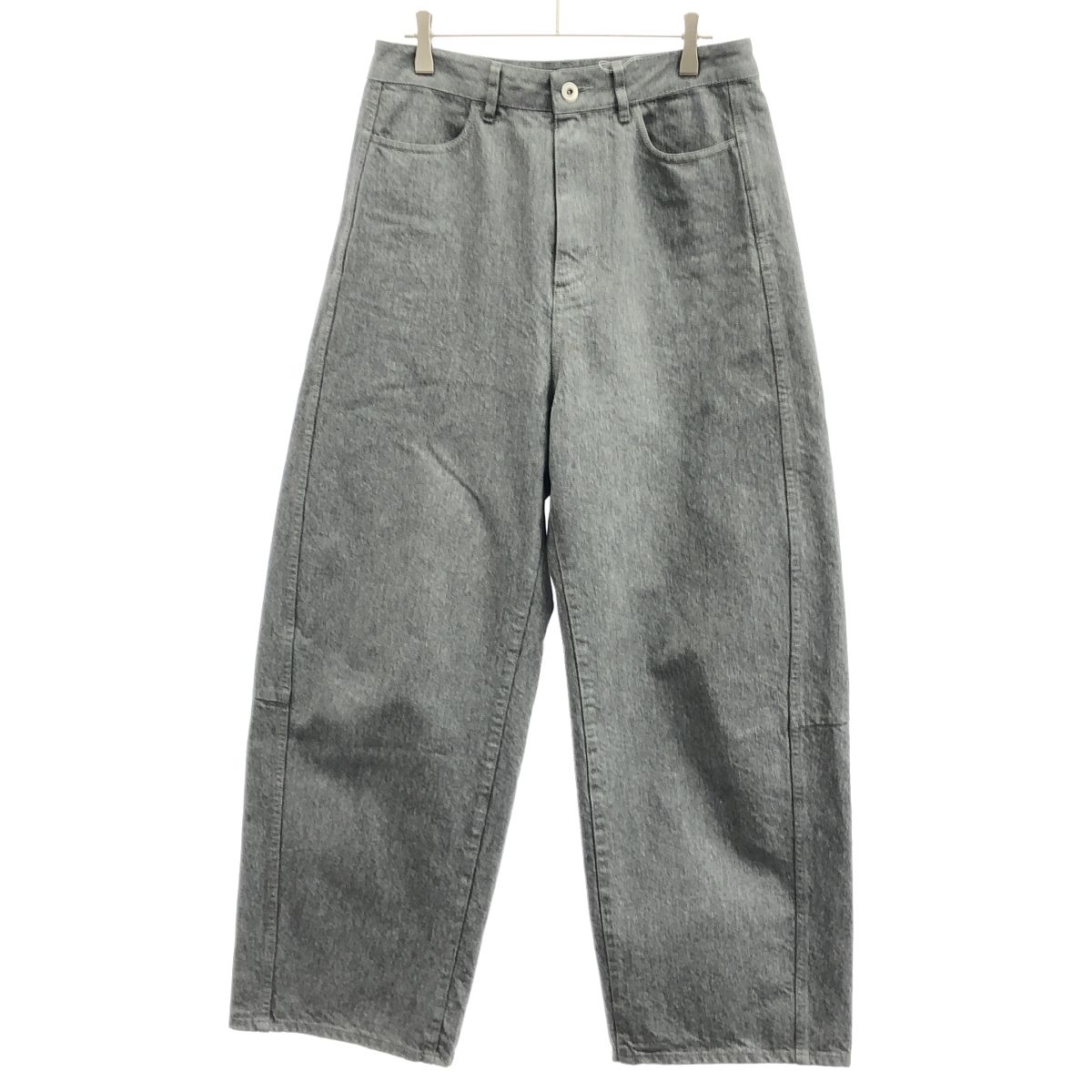 Deuxieme Classe☆DRILL BON パンツ グレー 36 新同Deuxieme Classe