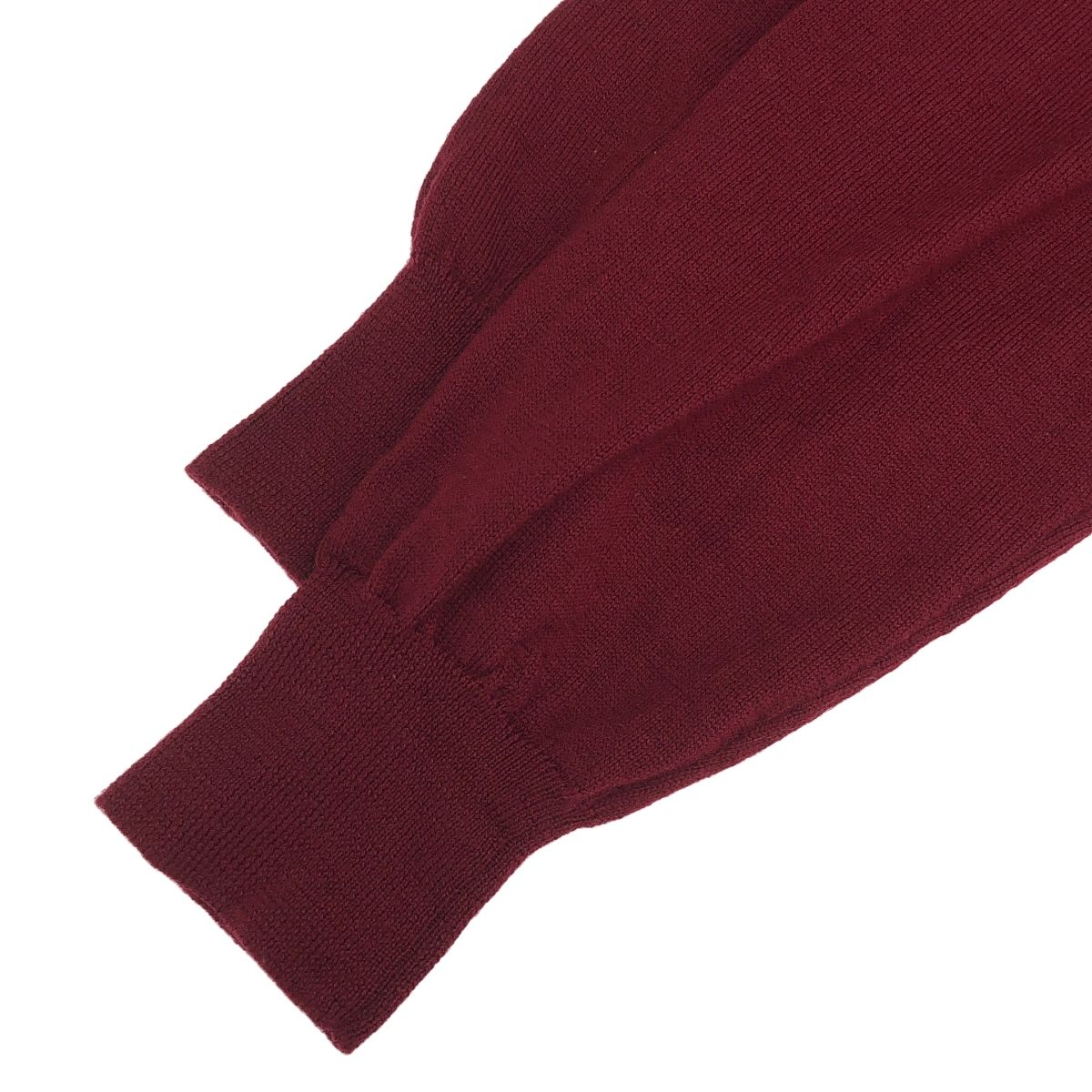 美品 イタリア製 グランサッソ タートル バーガンディ50 Gran Sasso Gran Sasso グランサッソ タートルネックニットセーター