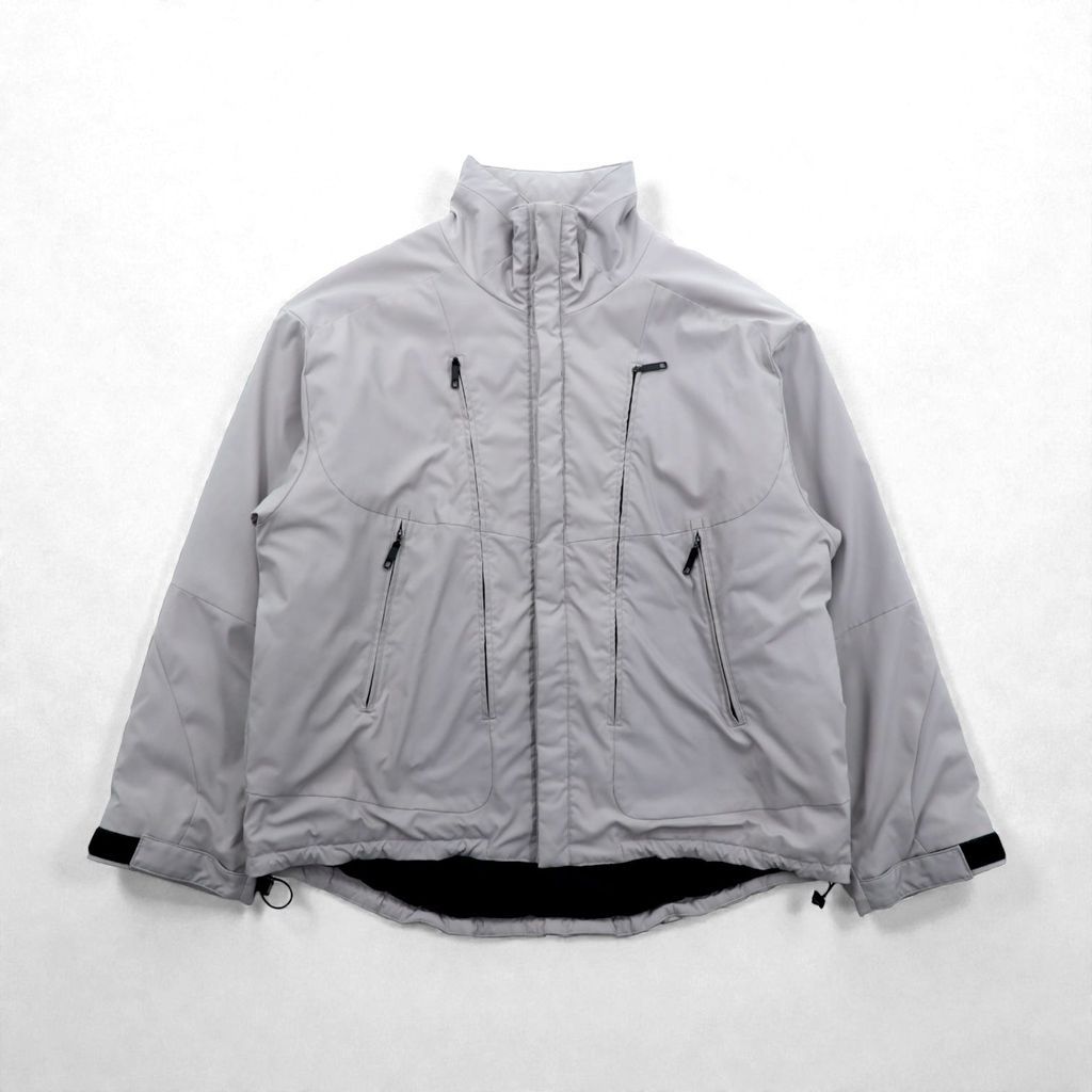 URU 中綿 パディングジャケット PADDING JACKET 日本製 L ドローコード