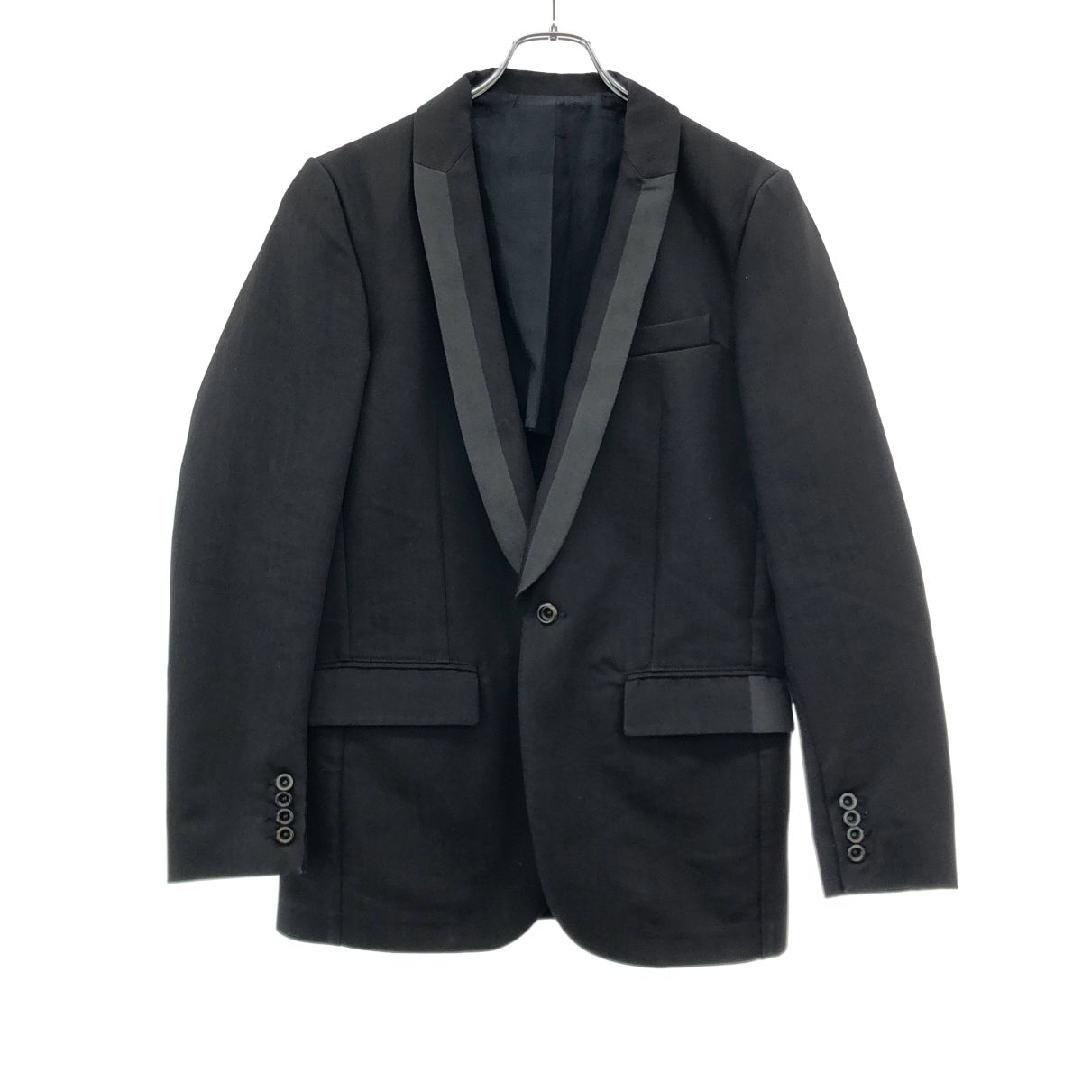 【美品!】DIESEL BLACK GOLD 藍染めテーラードジャケット DIESEL BLACK GOLD ディーゼル ブラックゴールド コットンポリエステル